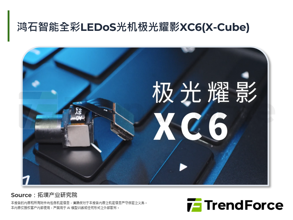 鸿石智能全彩LEDoS光机极光耀影XC6(X-Cube)