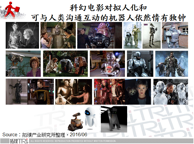 科幻电影对拟人化和可与人类沟通互动的机器人依然情有独钟